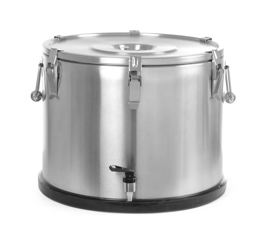 Tragbarer Isolierbehälter mit Hahn - 50 L