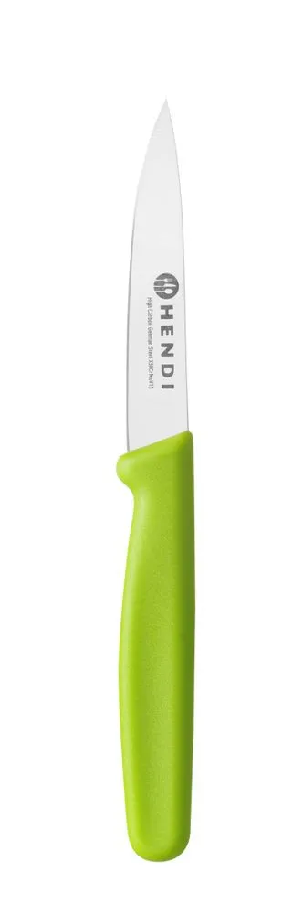 Couteau Éplucheur Pointu Vert - Lamme 192 mm