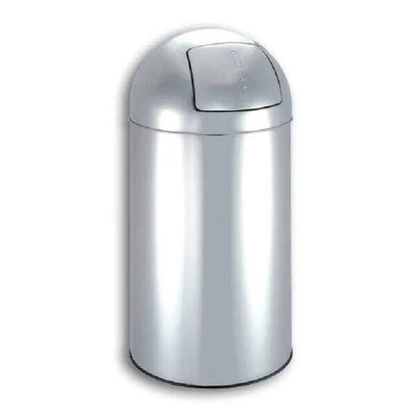 Poubelle Inox Push 18 L