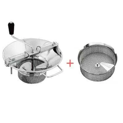 Pack Moulin à Légumes N°5 Inox - Grille Ø 1 mm