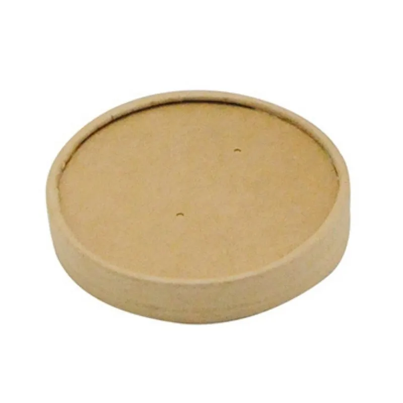 Couvercle pour Pot en Carton de 240, 360 et 480 ml - Lot de 50