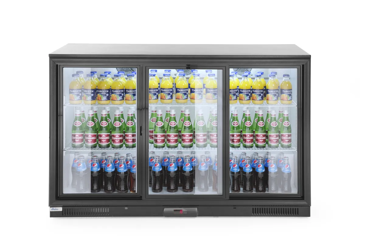 Arrière Bar Réfrigéré à Portes Coulissantes - 303 L