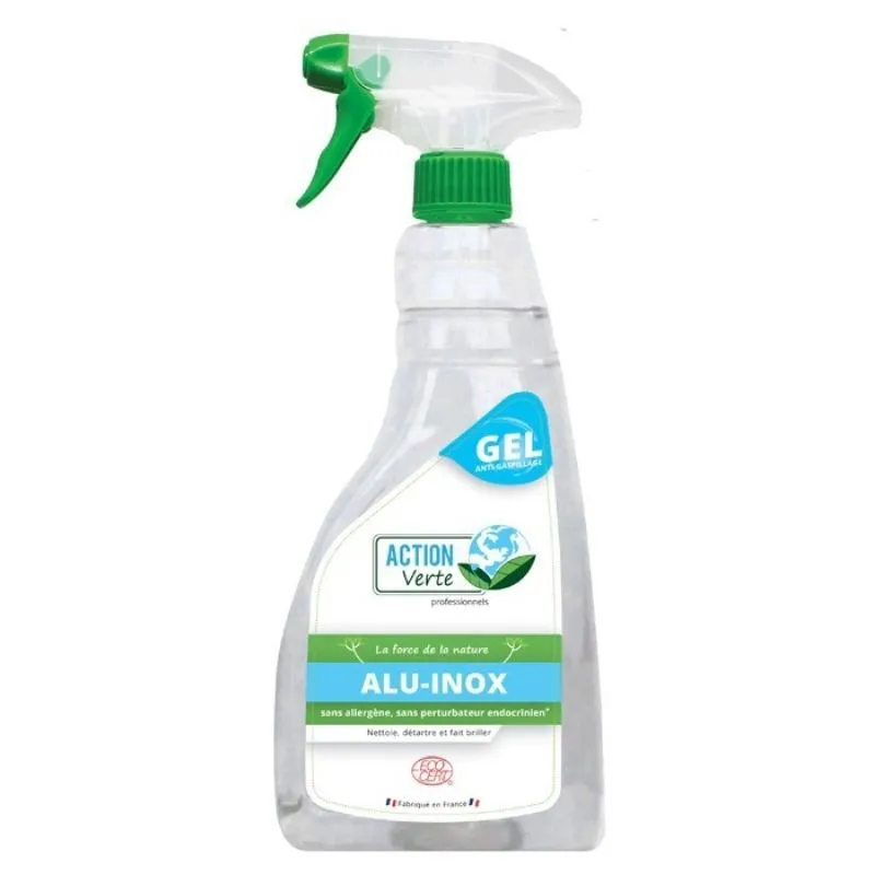 Spray Gel Nettoyant Dégraissant pour Inox et Aluminium - 750 ml