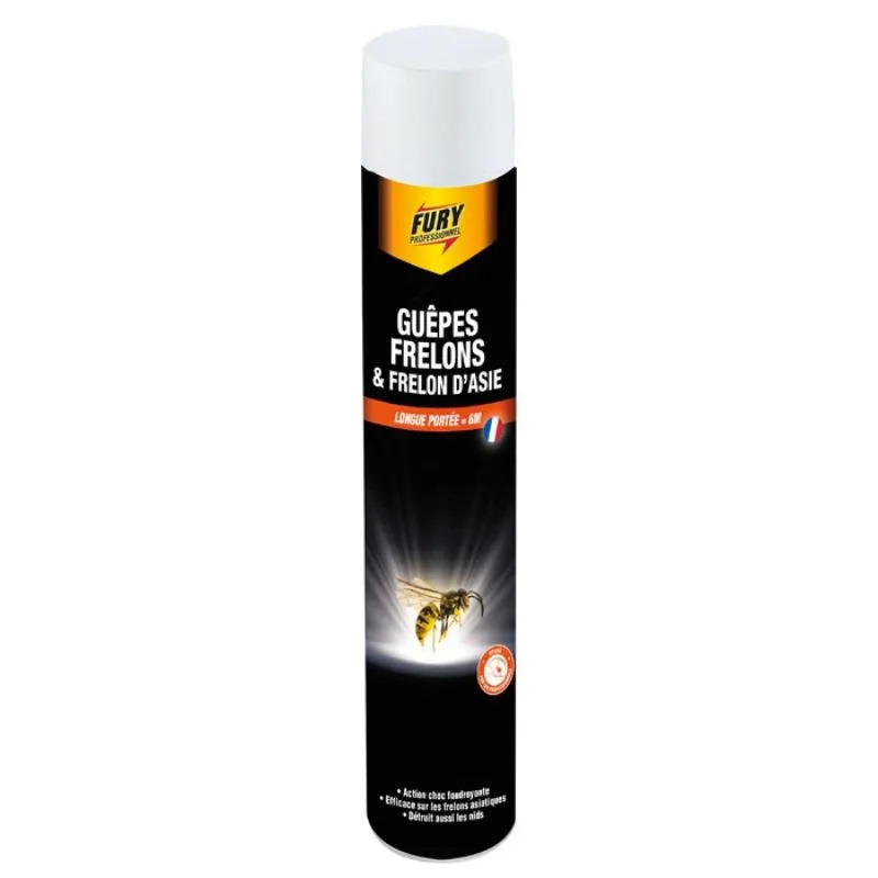 Bombe Tue Guêpes, Frelons et Frelons Asiatiques - 750 ml