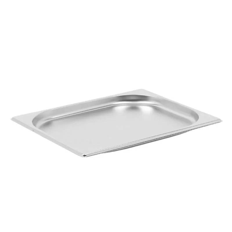 GN-Behälter GN 1/2 Edelstahl AISI 201 - Tiefe 20 mm - 1 L - spülmaschinengeeignet - Küche