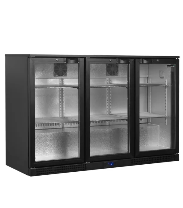 Arrière-Bar Réfrigéré - 3 Portes Vitrées Battantes - 288 L