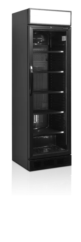 Armoire Réfrigérée à Boissons Noir - Porte Vitrée  - 347 L