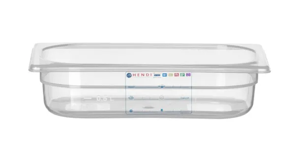 Gastronorm-Behälter GN 1/4 - 1,8 L - H 65 mm