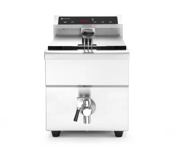 Friteuse à Induction avec Robinet de Vidange - 8 L