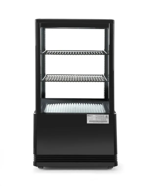 Vitrine Réfrigérée Blanche 4 Faces Vitrées - 58 L