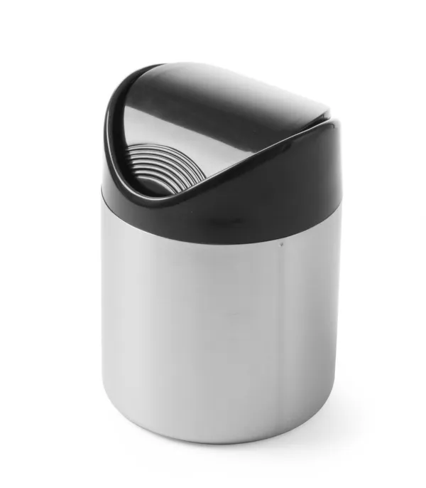 Poubelle de Table en Inox avec Couvercle à Bascule