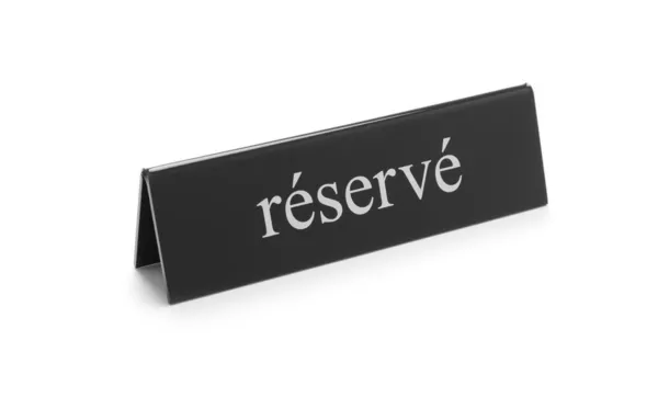Tischständer Reserviert