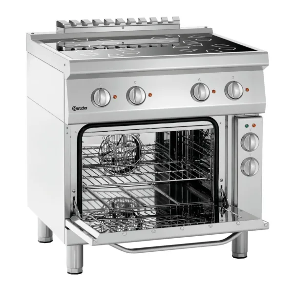 Vierflammiger Elektroherd 700 - Mit Elektroofen