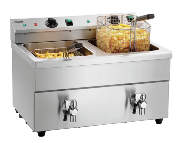 Induktionsfritteuse - 2 x 8 L