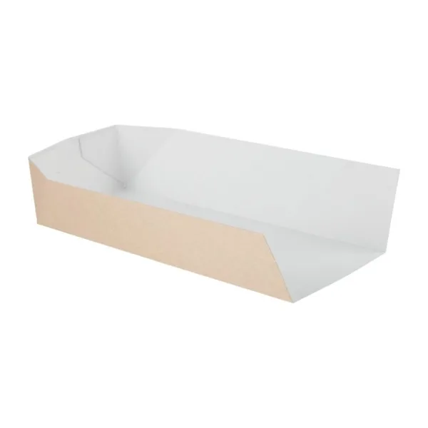 Pappschachtel für Sandwiches, recyclebar, 80 x 250 mm - Packung mit 500