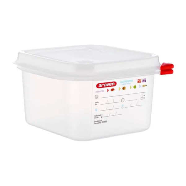 Lebensmittelbehälter GN1/6 1,7L - Set aus 4