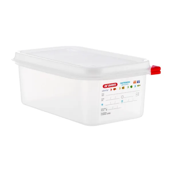 Lebensmittelbehälter GN1/4 2,8L - Packung mit 4