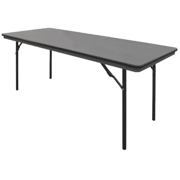Table Rectangulaire Pliante Grise En Abs - 1830Mm