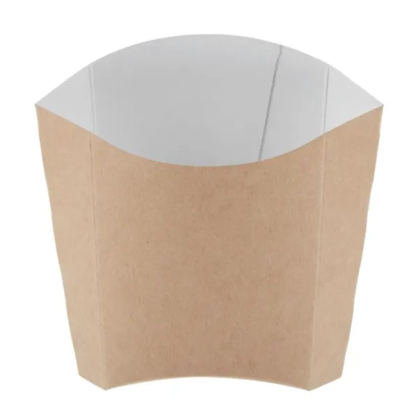 Etuis À Frites Moyens Kraft Compostables - Lot  De 1000