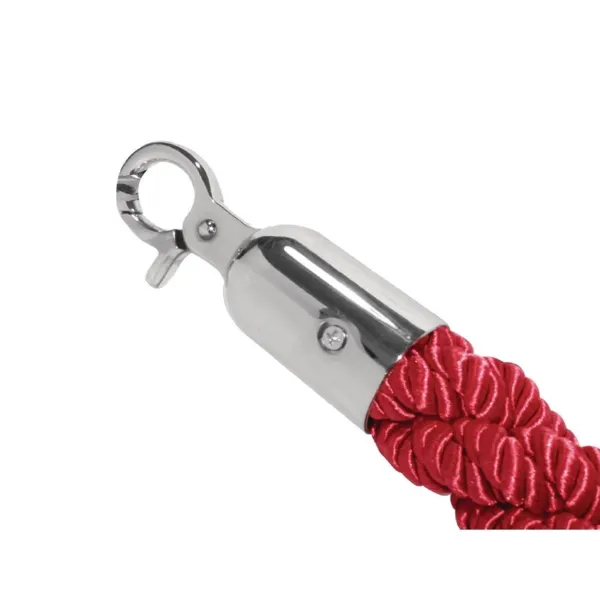 Cordon D'Accueil Torsadé Rouge