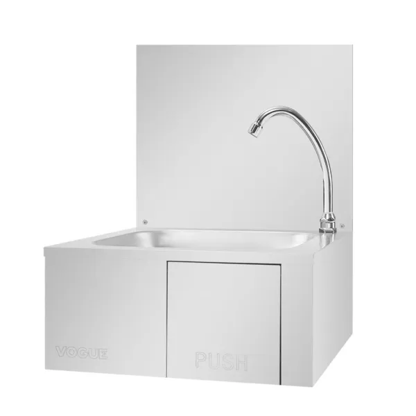 Handwaschbecken mit Kniebedienung - B 440 x T 345mm