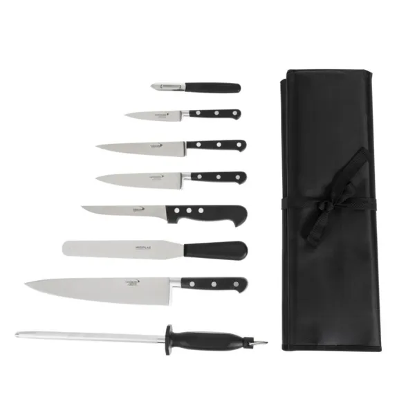 Gemeinsam 8 Messer mit Etui