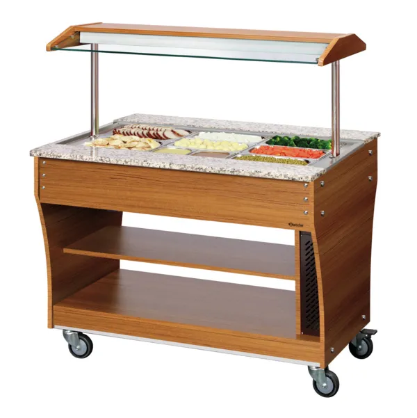 Warmhalte-Buffetwagen - 3 x GN 1/1