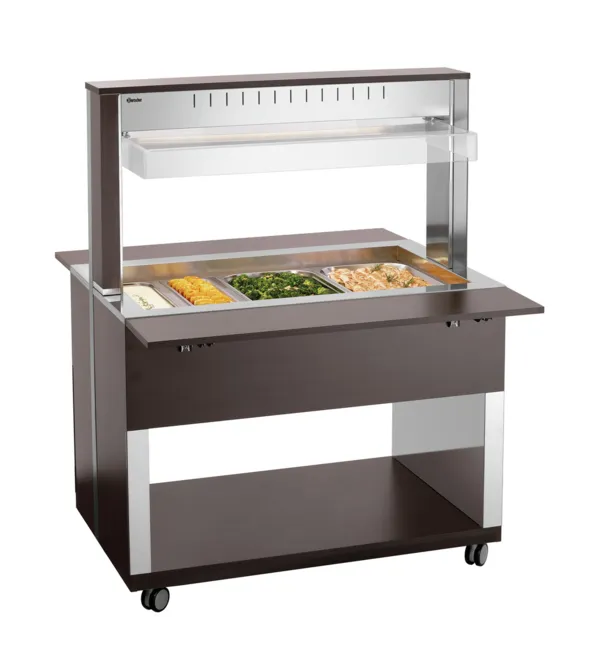 Warmhalte-Buffetwagen - 3 x GN 1/1