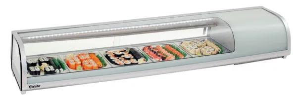 Kühlvitrine für Sushi - 5 x GN 1/2
