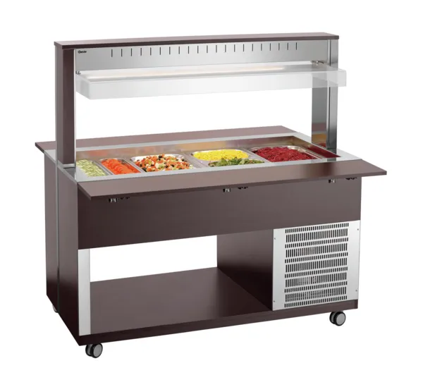 Warmhalte-Buffetwagen - 4 x GN 1/1