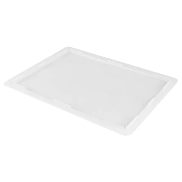 Deckel für Halbbehälter für Teiglinge - 400 x 300 mm - Weiß