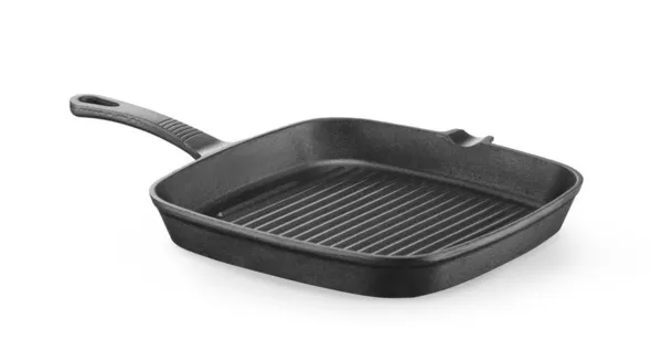 Poêle à Griller en Fonte Carrée - 230 x 230 mm