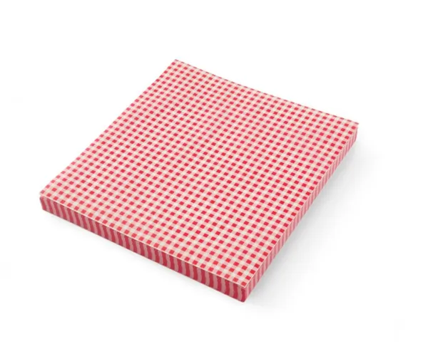 Fettabweisendes kariertes Papier - 200 x 250 mm