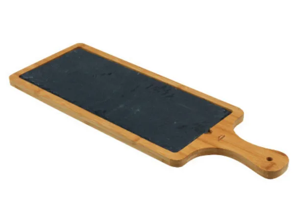 Planche Ardoise Et Bambou 50x18
