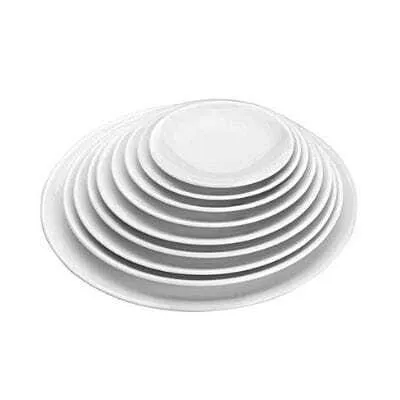 Assiette Ronde en Mélamine - Ø 25,4 x H 2,9 cm