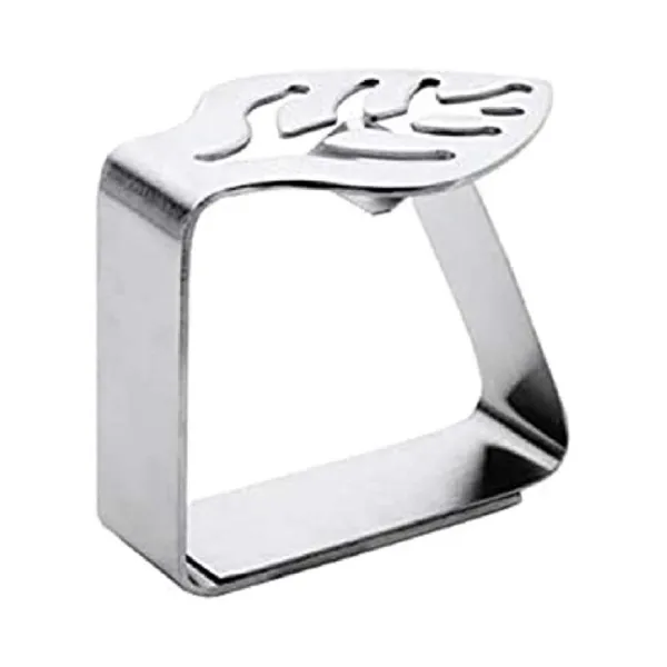 Pince À Nappe en Inox - Lot de 4