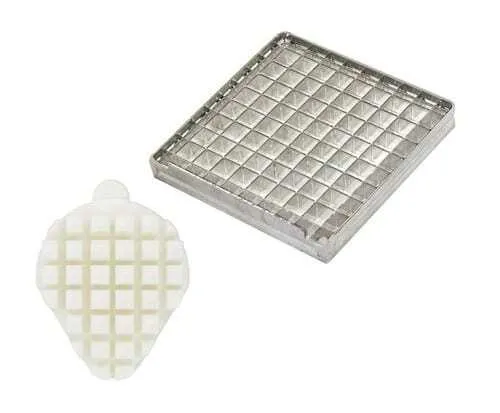 Messer und Stößel für Pommes Frites Schneider - 6 x 6 mm