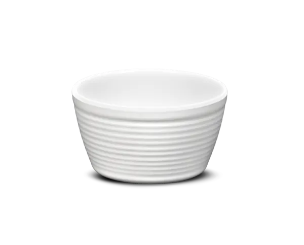 Ramequin Ondulé Blanc - 120 ml