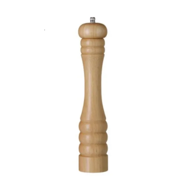 Pfeffermühle aus hellem Holz - H 315 mm