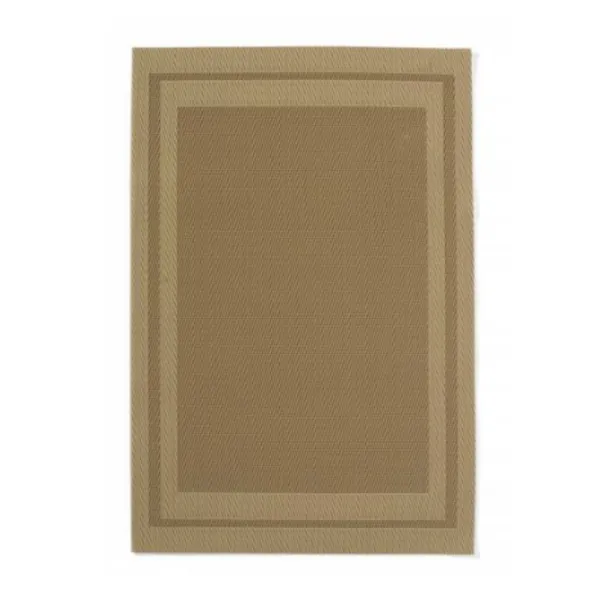 Set de Table Beige en PVC L 450 mm x P 300 mm - Lot de 6
